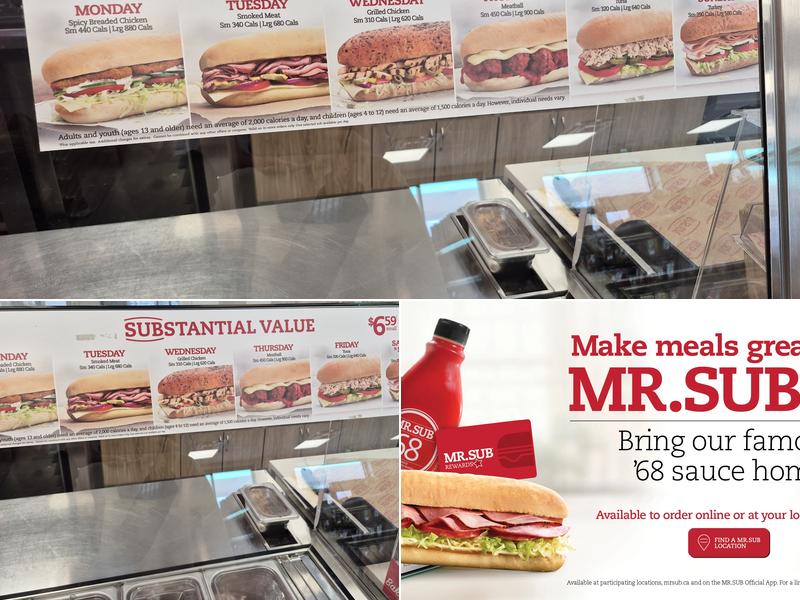 Mr.Sub Menu