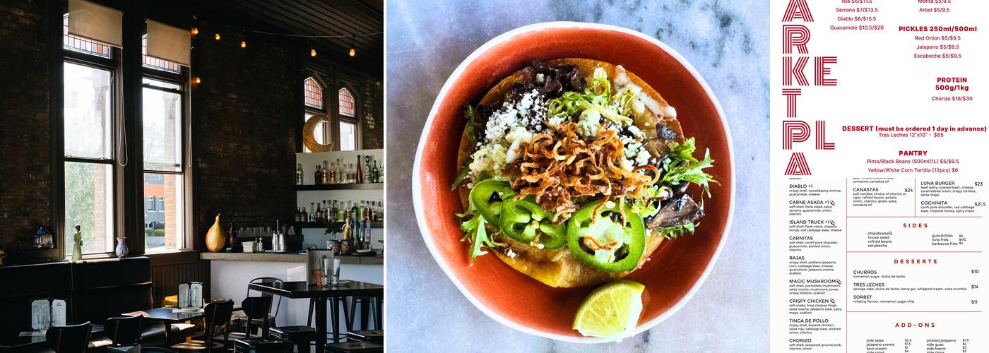 Bar Luna Menu