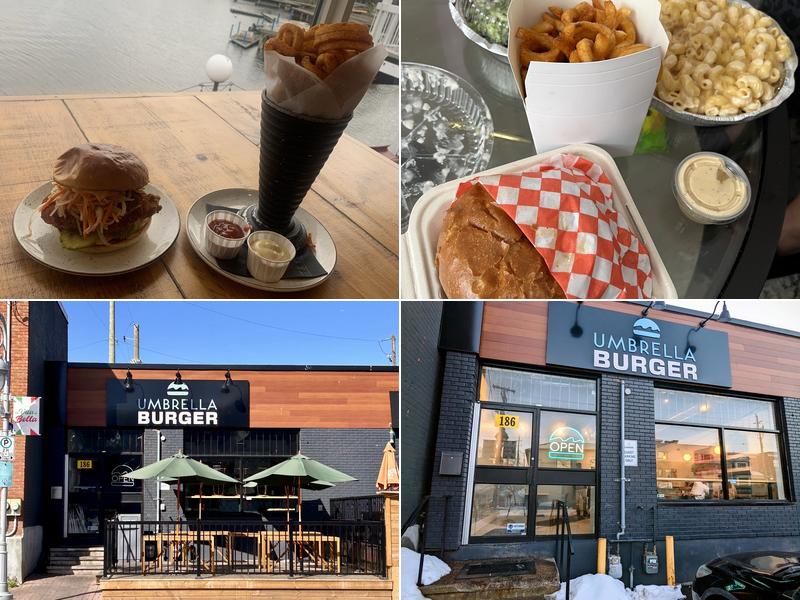 Umbrella Burger 186 Preston St, Ottawa