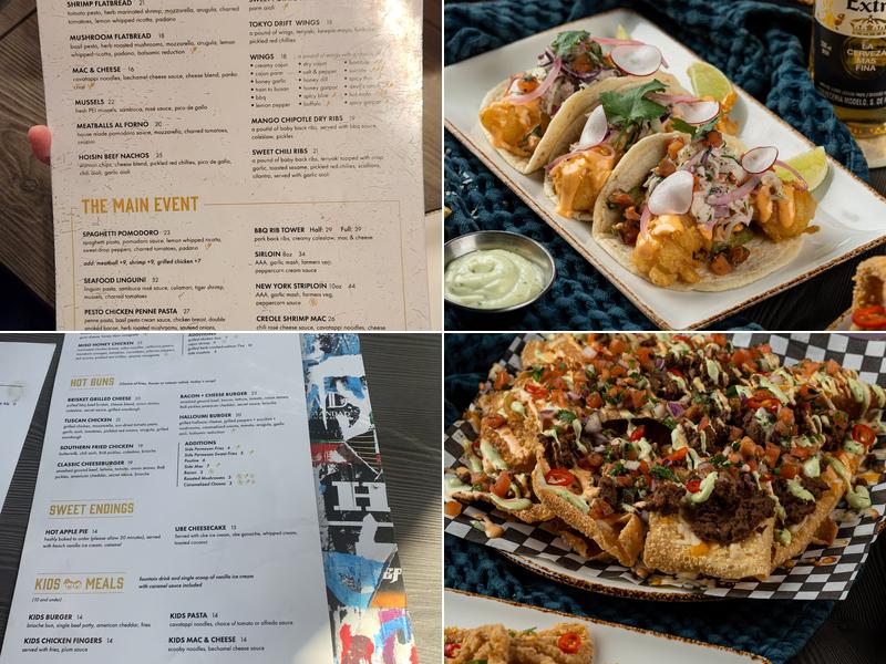 The Social Bar & Lounge Menu