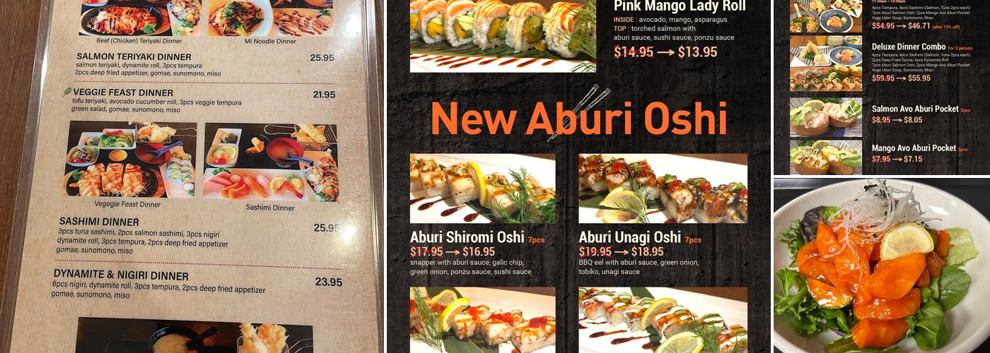 Sushi Mi Menu