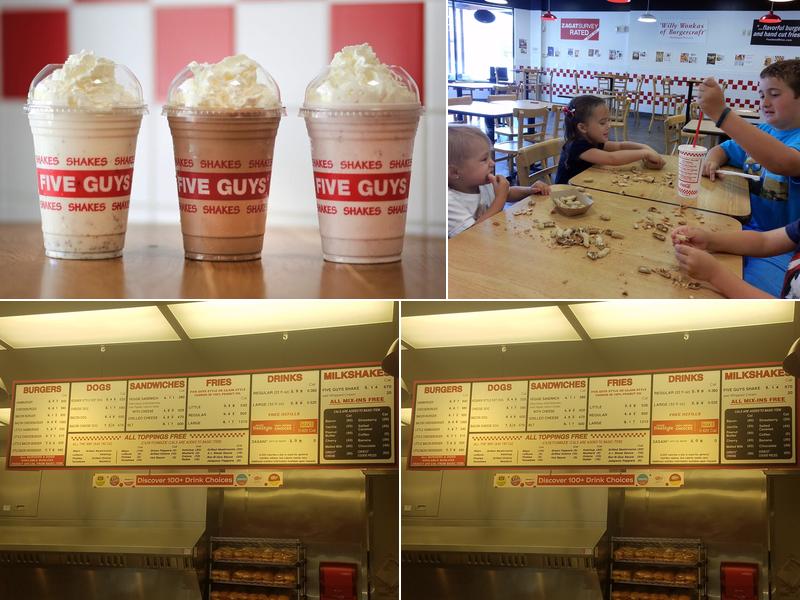Five Guys Menu
