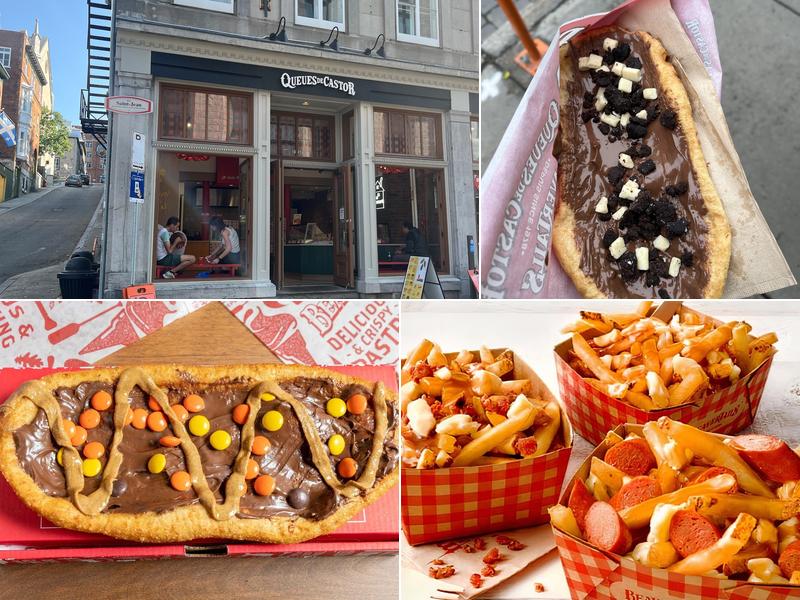 Queues de Castor Vieux Québec Rue St-Jean