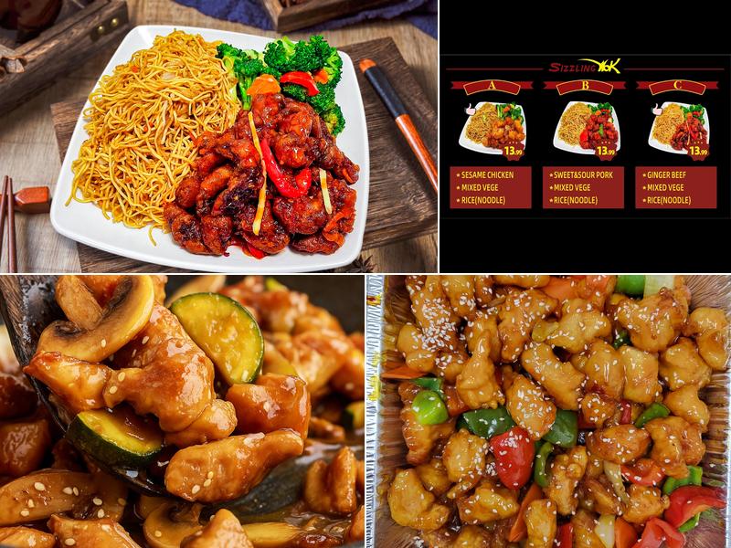 Sizzling Wok Menu