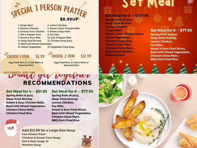 Dragon Express Chinese Kitchen Menu