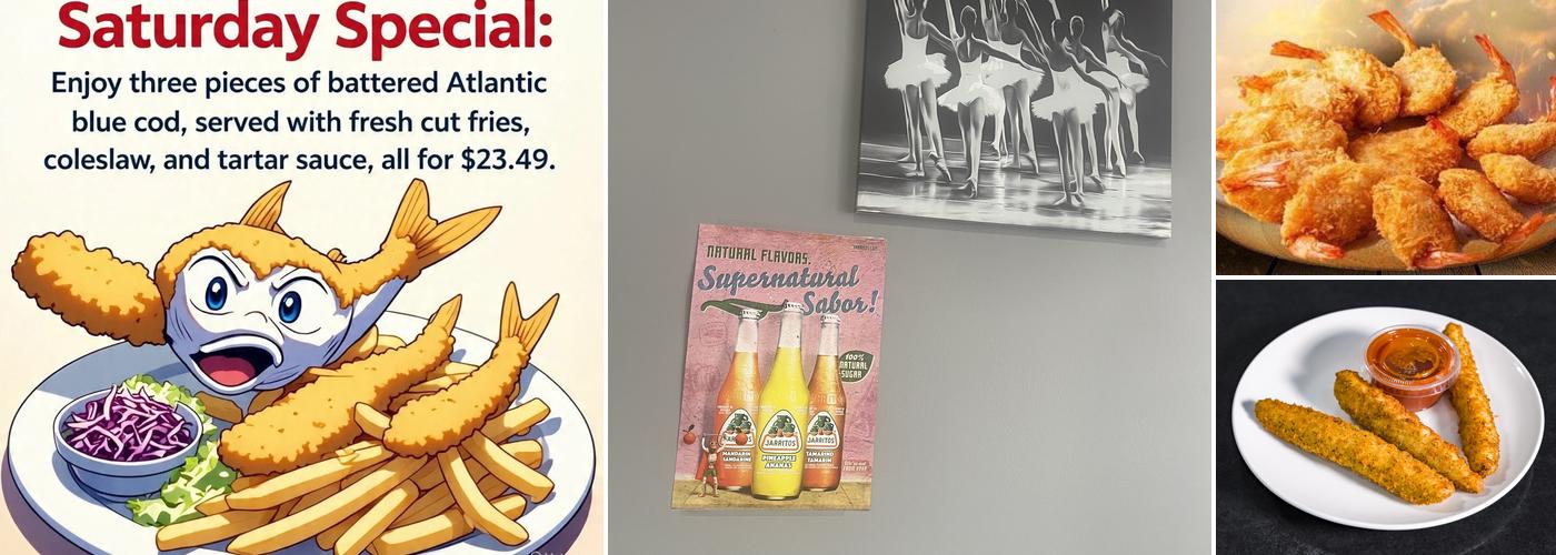 Fin City Fish & Chips Restaurant Menu