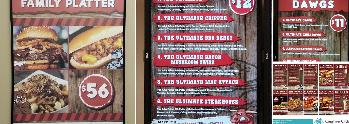 Ultimate Experience Menu