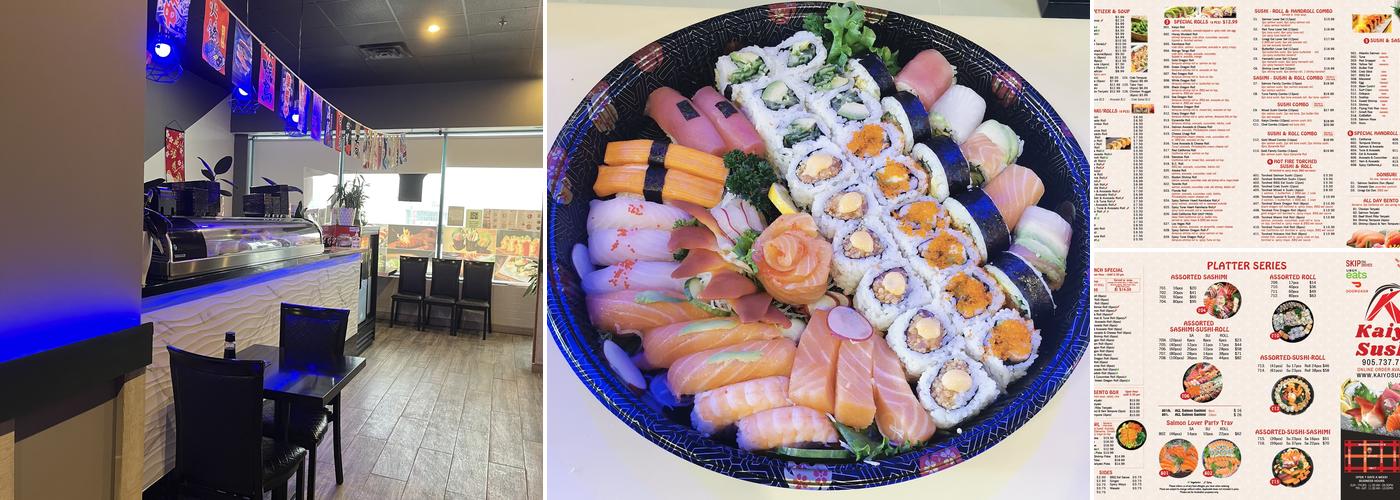 Kaiyo Sushi Menu