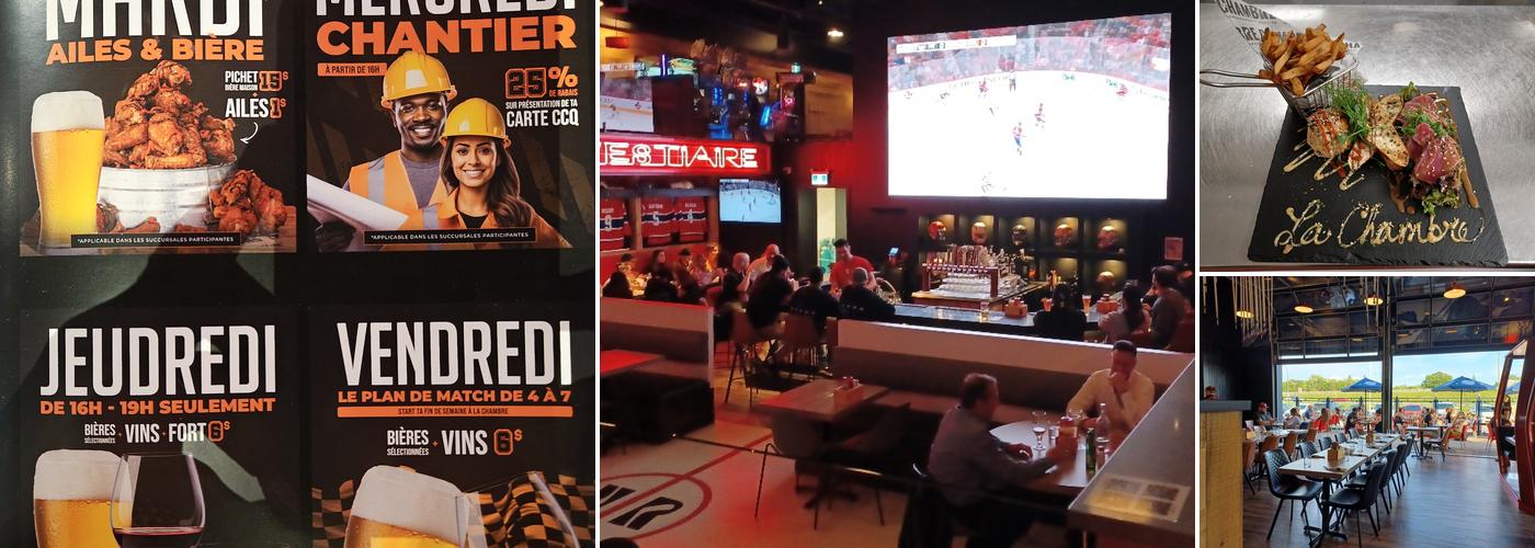 La Chambre - St-Eustache Menu