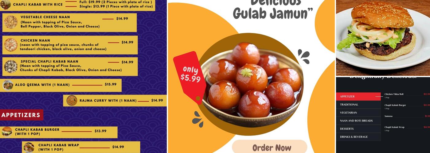 Khan Kabab Peshawari Saskatoon Menu