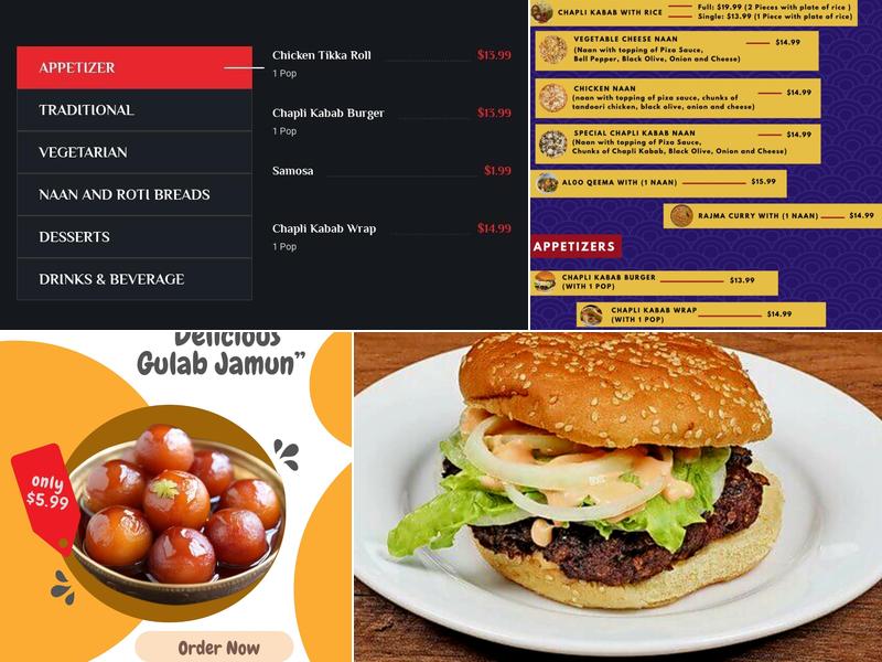 Khan Kabab Peshawari Saskatoon Menu