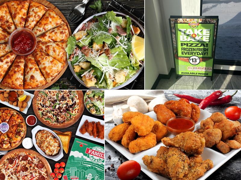 2 for 1 Family Pizza 🍕 Confederation Menu