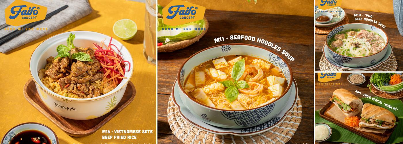 FaiFo Concept Canada Menu