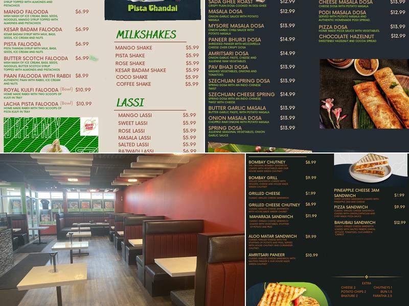 ROYAL PAAN SASKATOON Menu