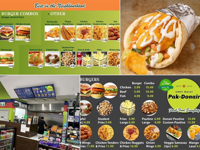 PAK DONAIR Menu