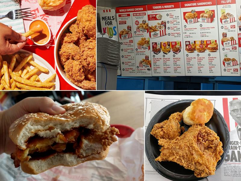 KFC Menu