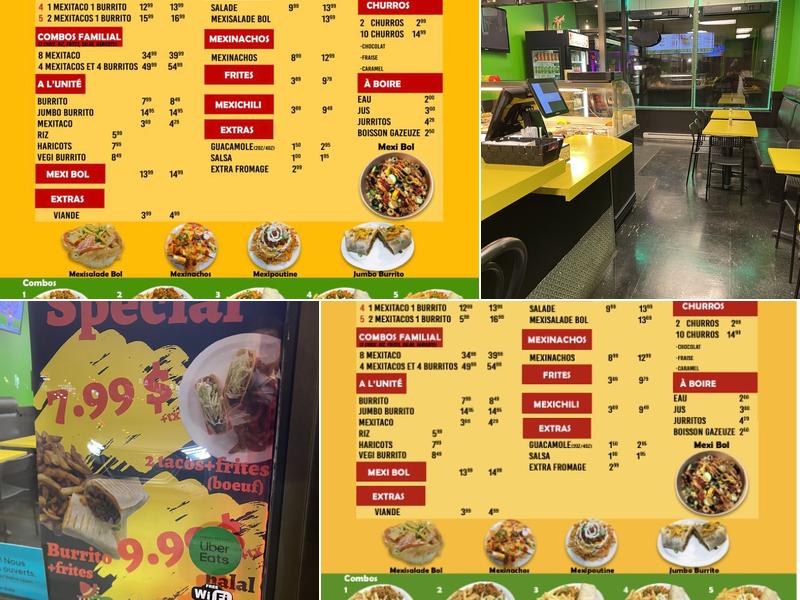 MexiGoExpress Menu