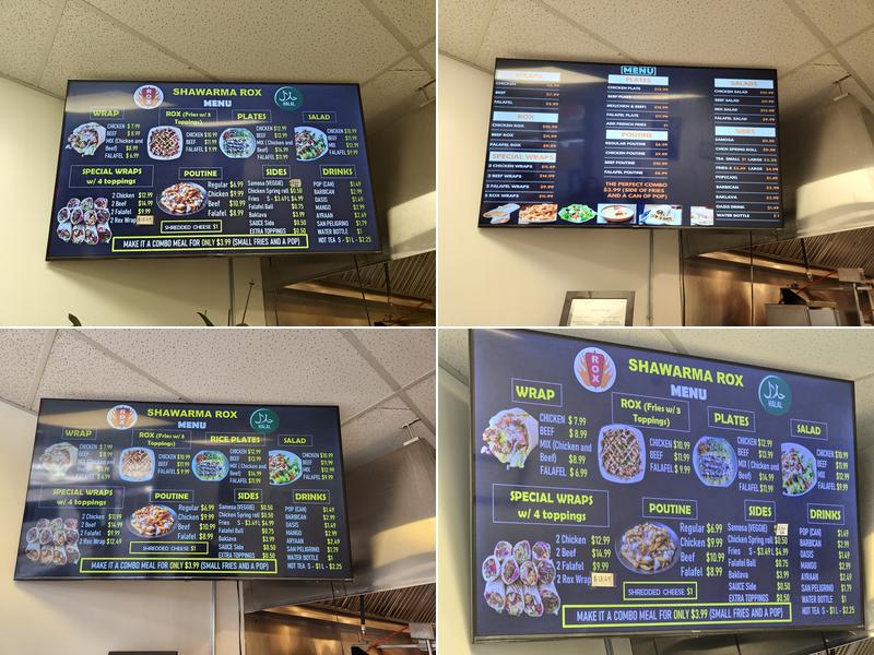 SHAWARMA ROX Menu