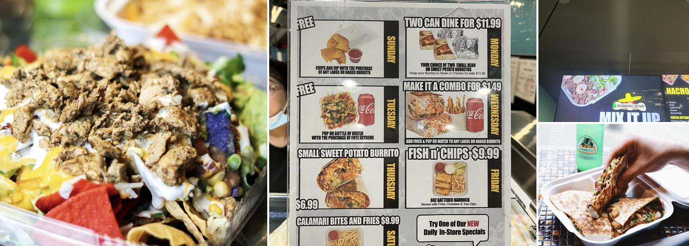 Burrito Boyz Menu