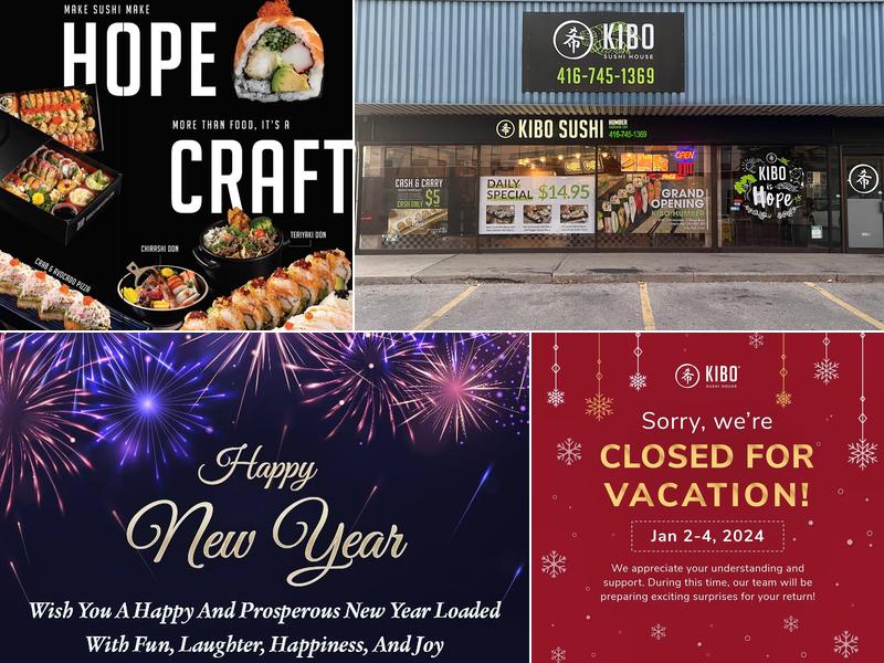 KIBO Sushi House - Humber 106 Humber College Blvd Unit 18, Etobicoke