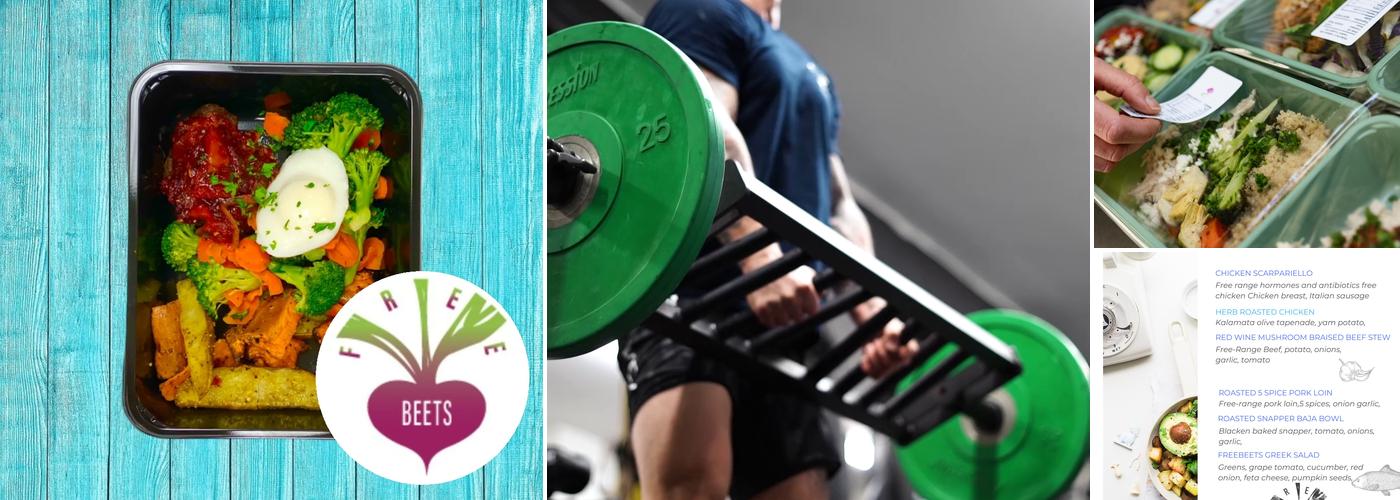 Freebeets Healthy Meal Prep Menu