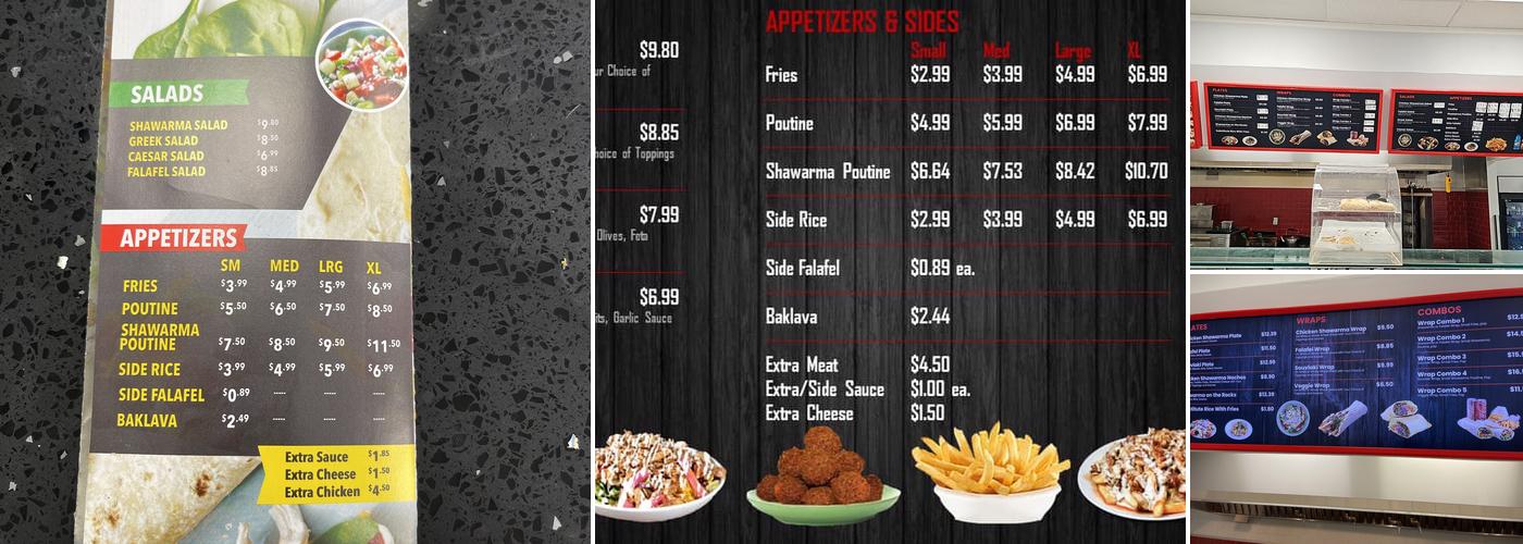 Double Taste Shawarma Menu