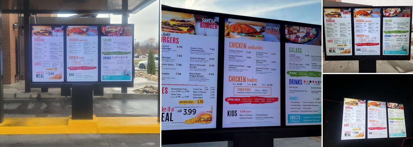 Jaggers Menu