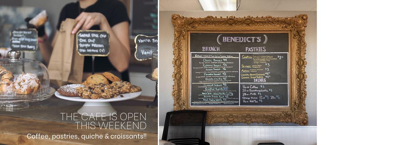 Benedict's Cafe Menu