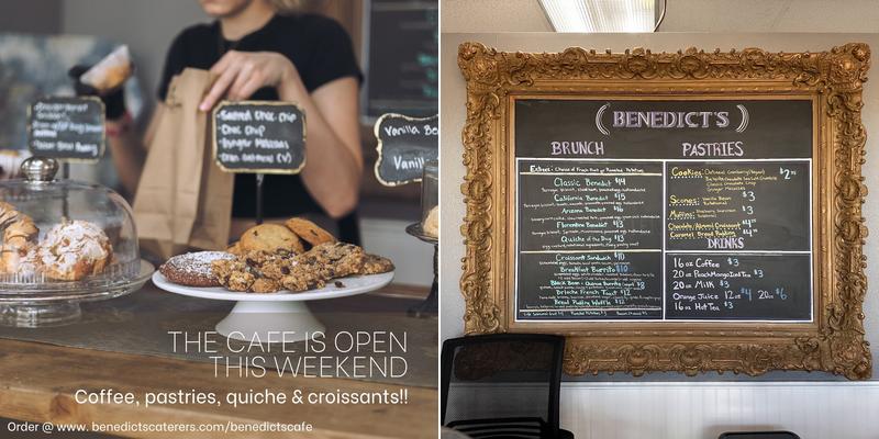 Benedict's Cafe Menu