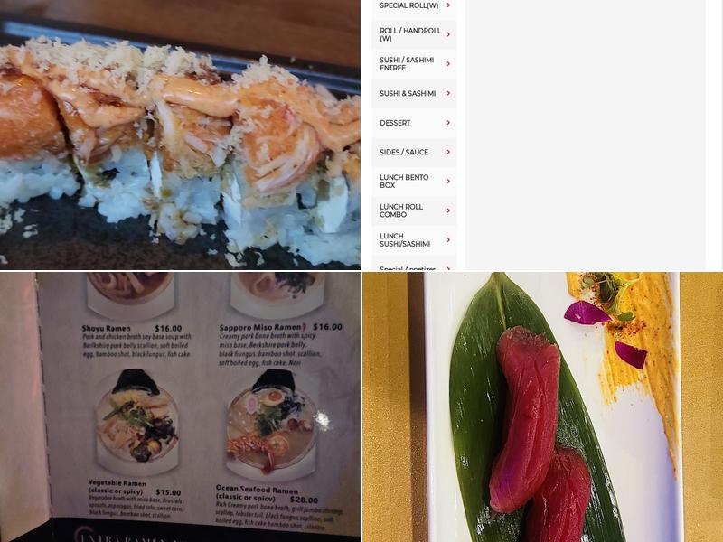 Ocean Sushi & Ramen Menu