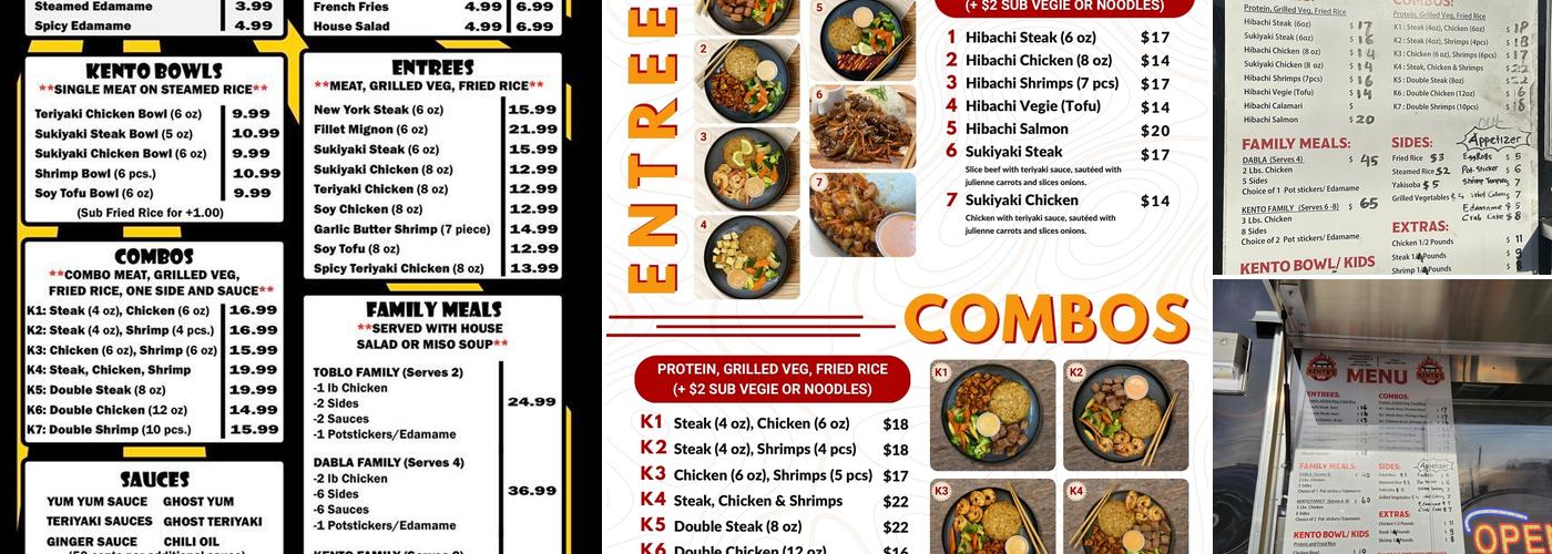 Kento's Menu
