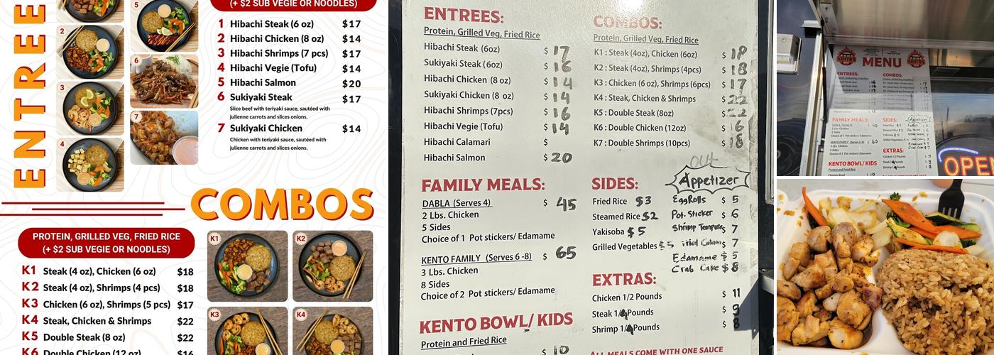 Kento's Menu