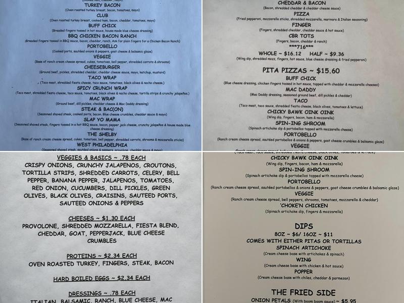 Marlene’s Menu