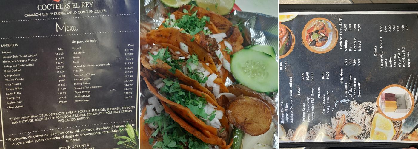 Cocteles EL REY Menu