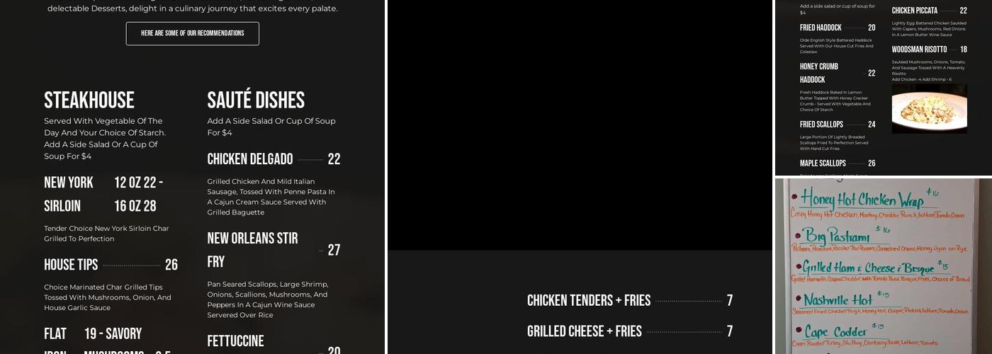 Town Hill Grille Menu