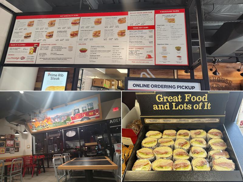 Firehouse Subs 35th Ave. and Greenway Menu