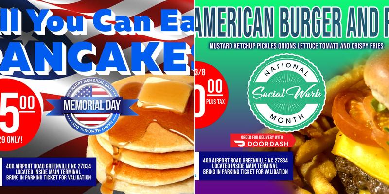 First Class Bistro Menu