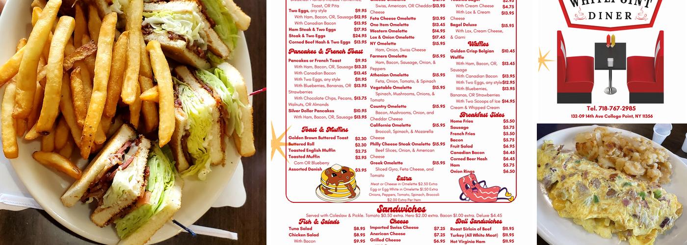 Whitepoint Diner Menu
