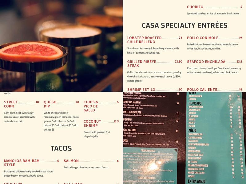 CONTENTO Menu