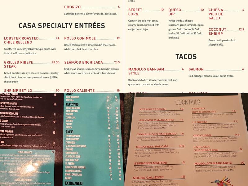 CONTENTO Menu