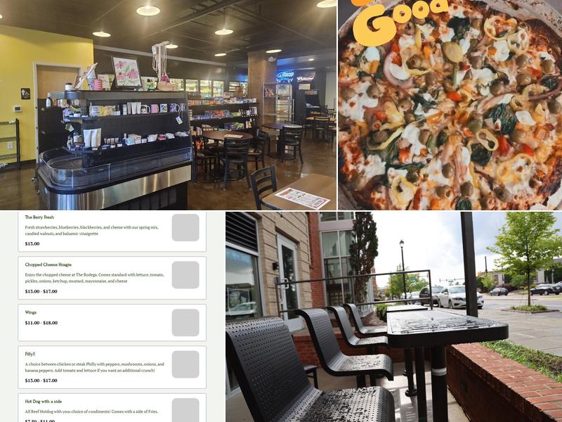 The Bodega & Café Menu