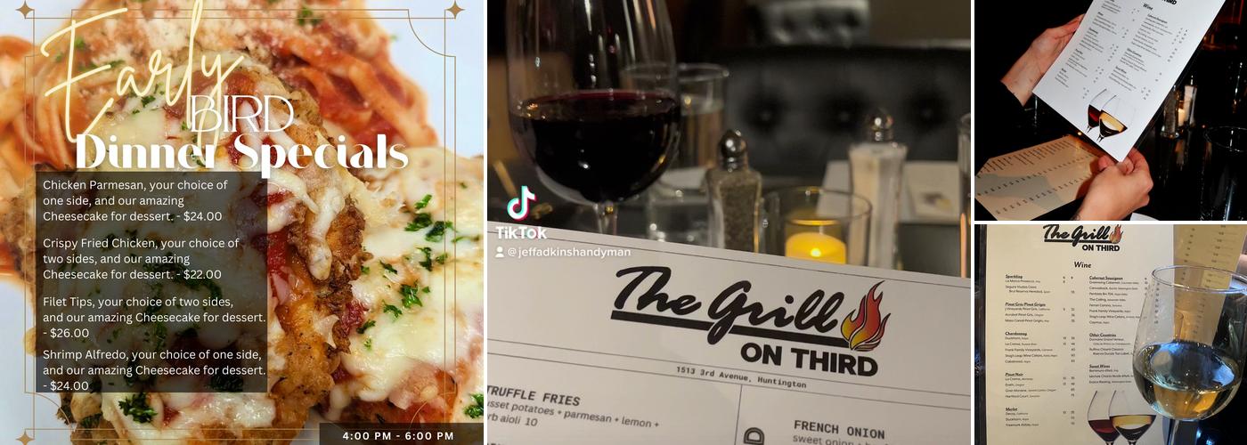 The Grill on Third Menu