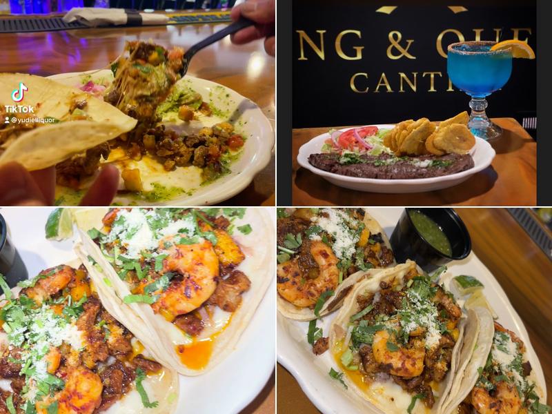 King & Queen Cantina Menu