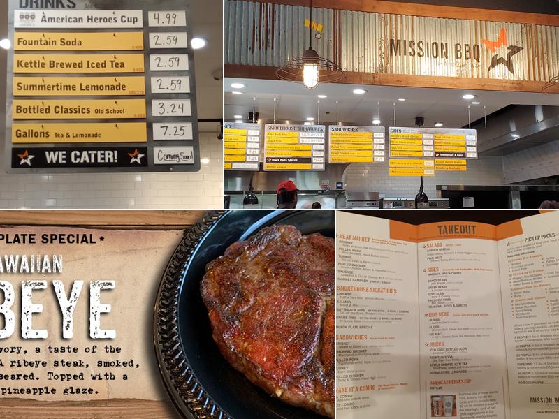 MISSION BBQ Menu
