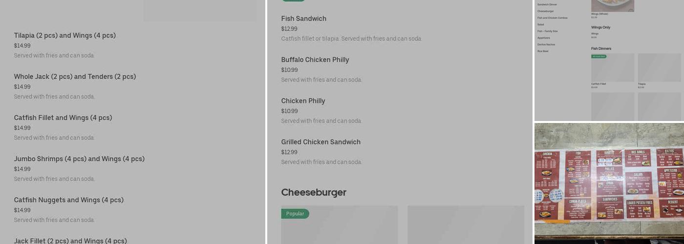 Grill 55 Menu