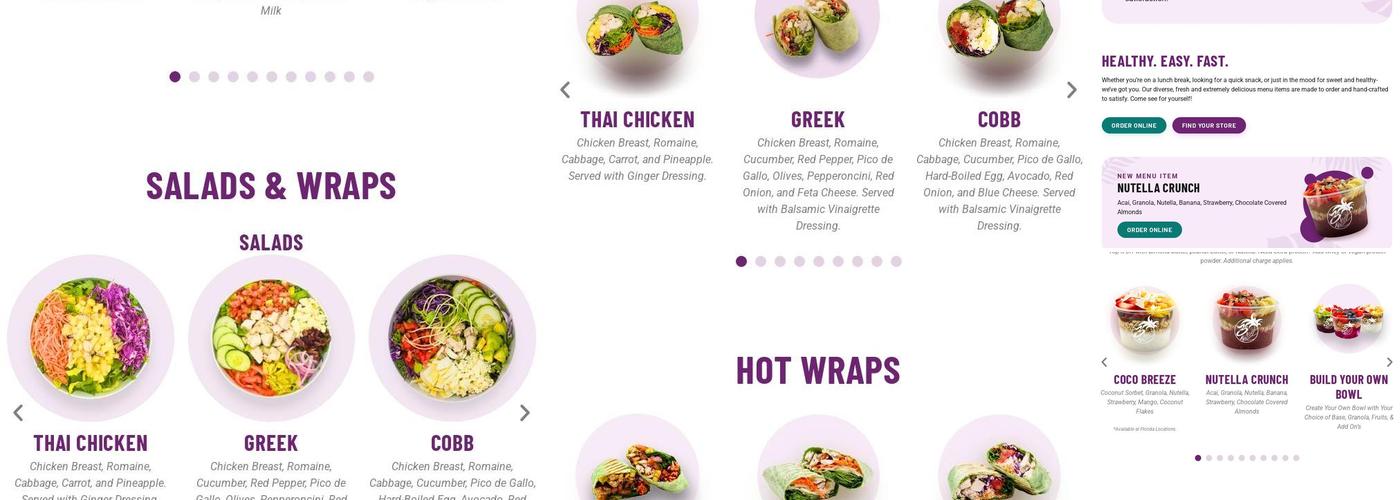 3Natives Menu