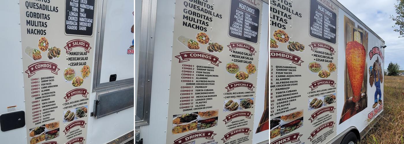 El Gorilla Grill Menu