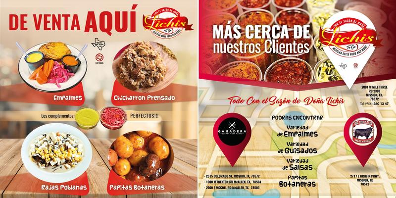Con el Sazon de Doña Lichis Menu