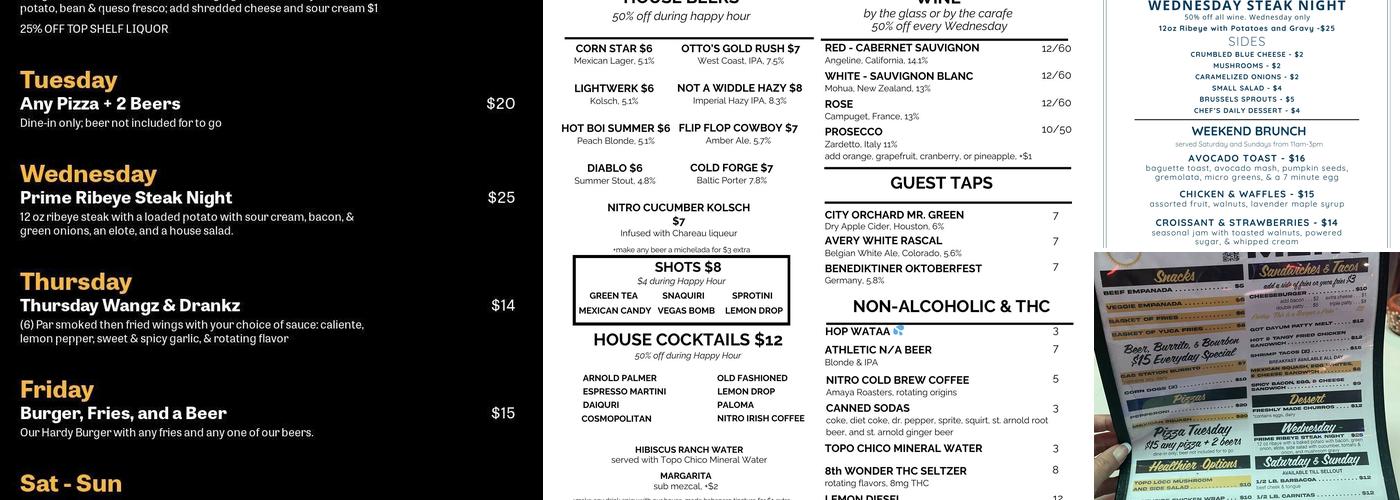 Gristworkz Menu