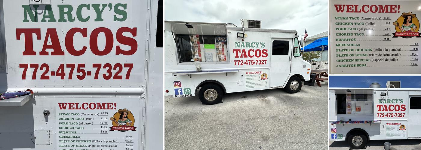 Narcys tacos Menu